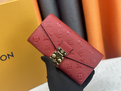 ルイ・ヴィトン「Louis Vuitton」レザーポケットウォレット