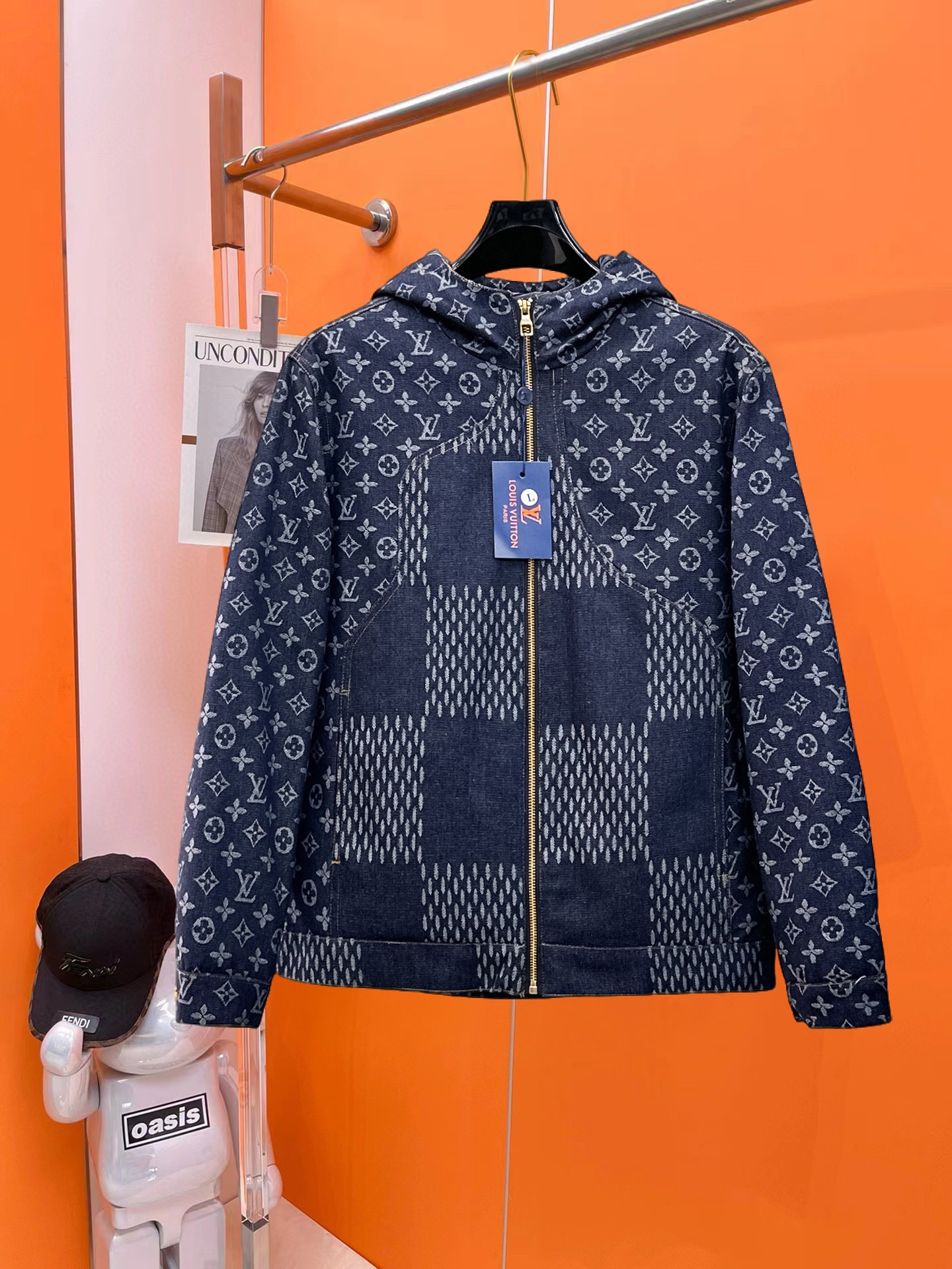 ルイ・ヴィトン冬のおしゃれカジュアルダウンジャケットメンズジャケット