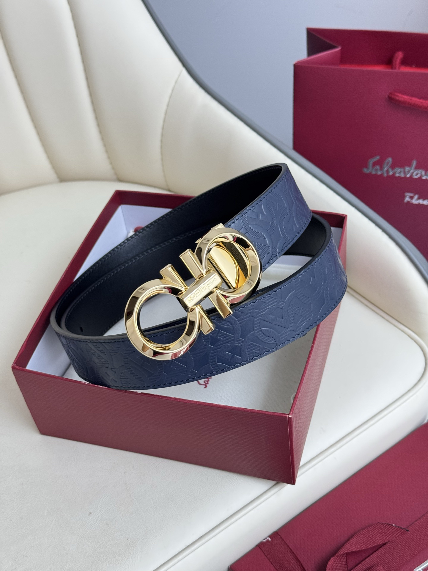 フェラガモ「Ferragamo」男性用ベルト