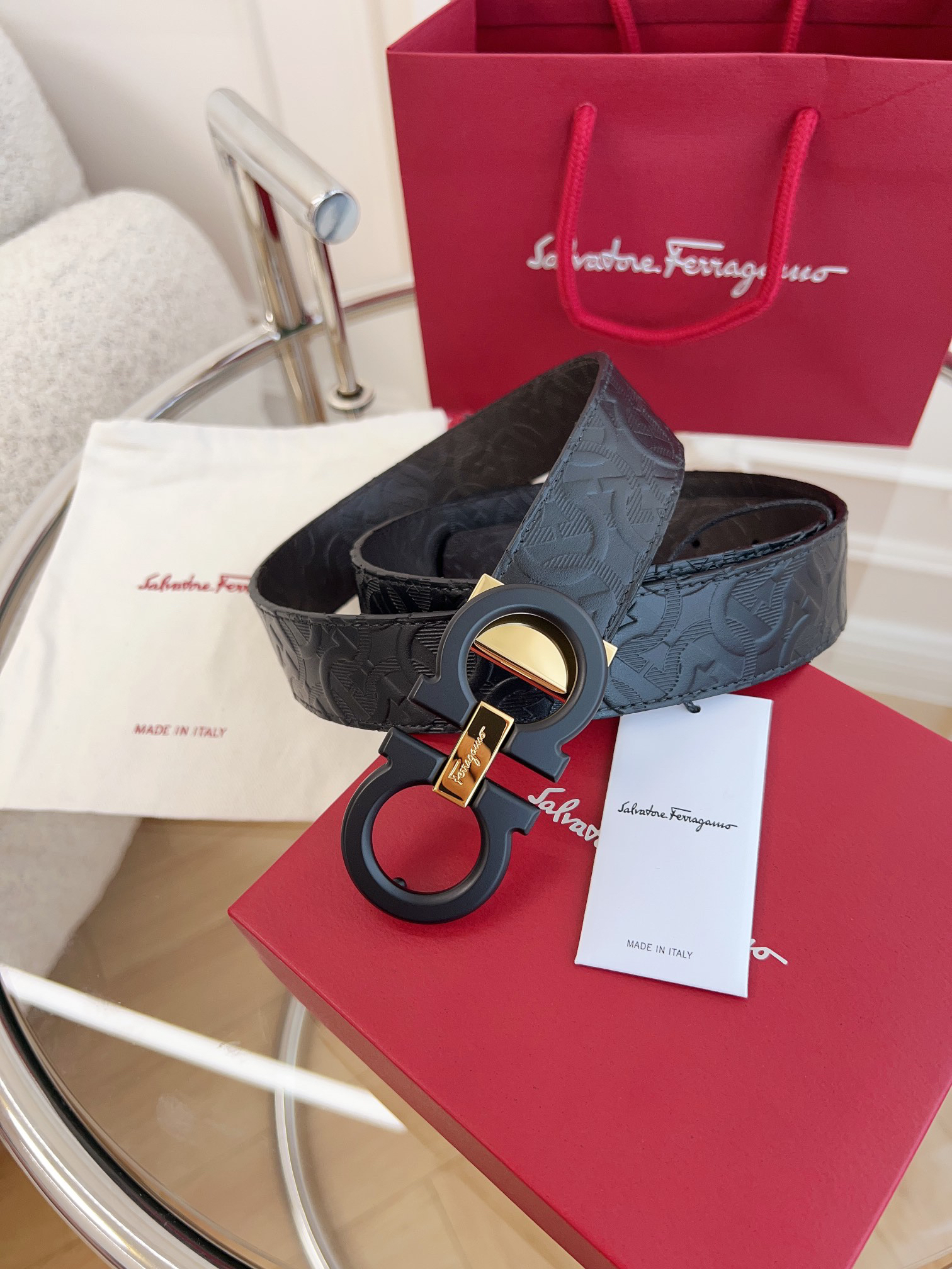 フェラガモ「Ferragamo」男性用ベルト
