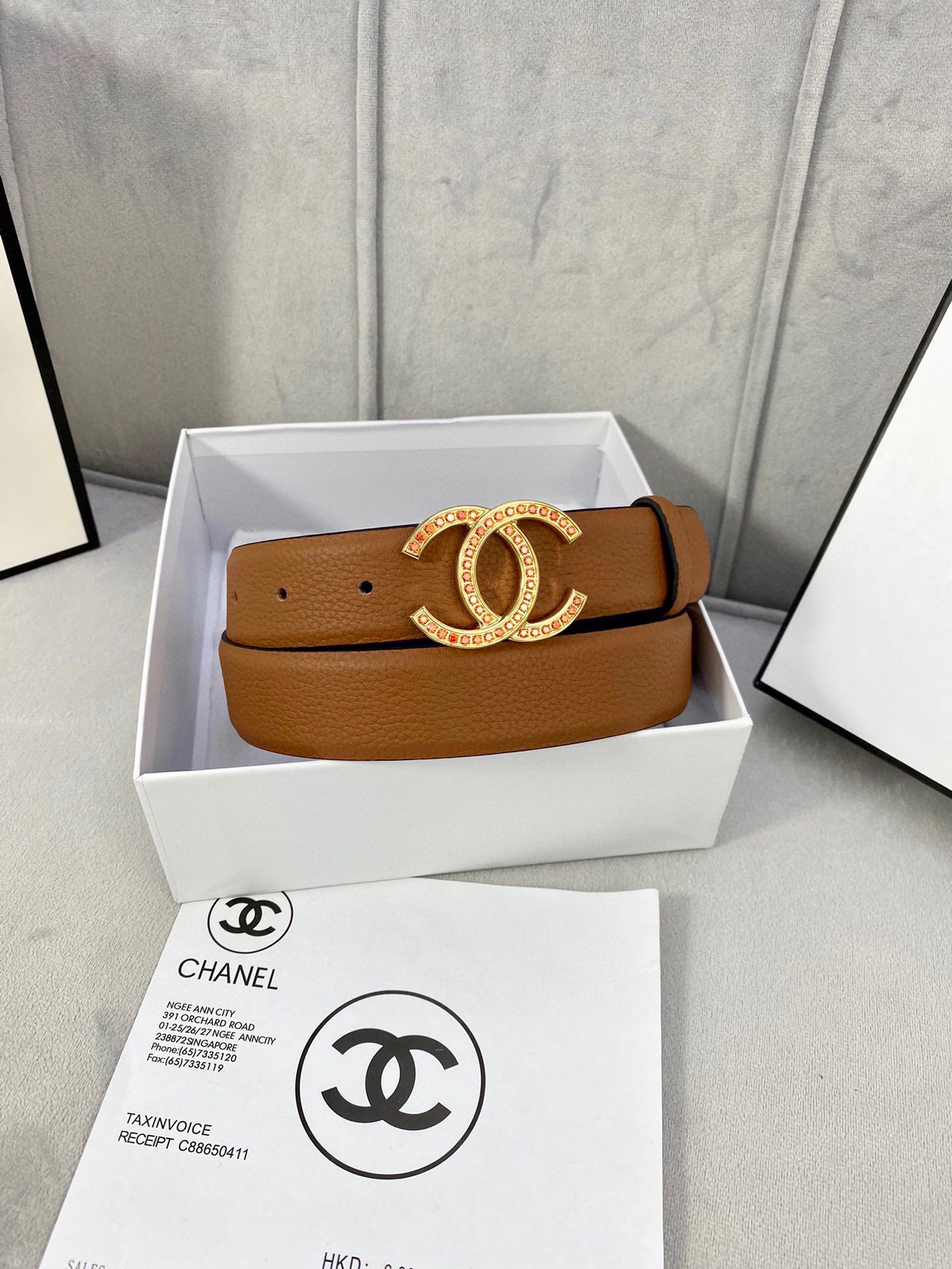 シャネル「Chanel」女性用ベルト