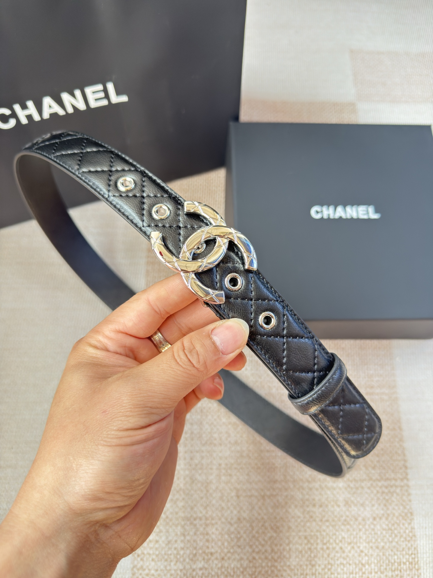 シャネル「Chanel」女性用ベルト
