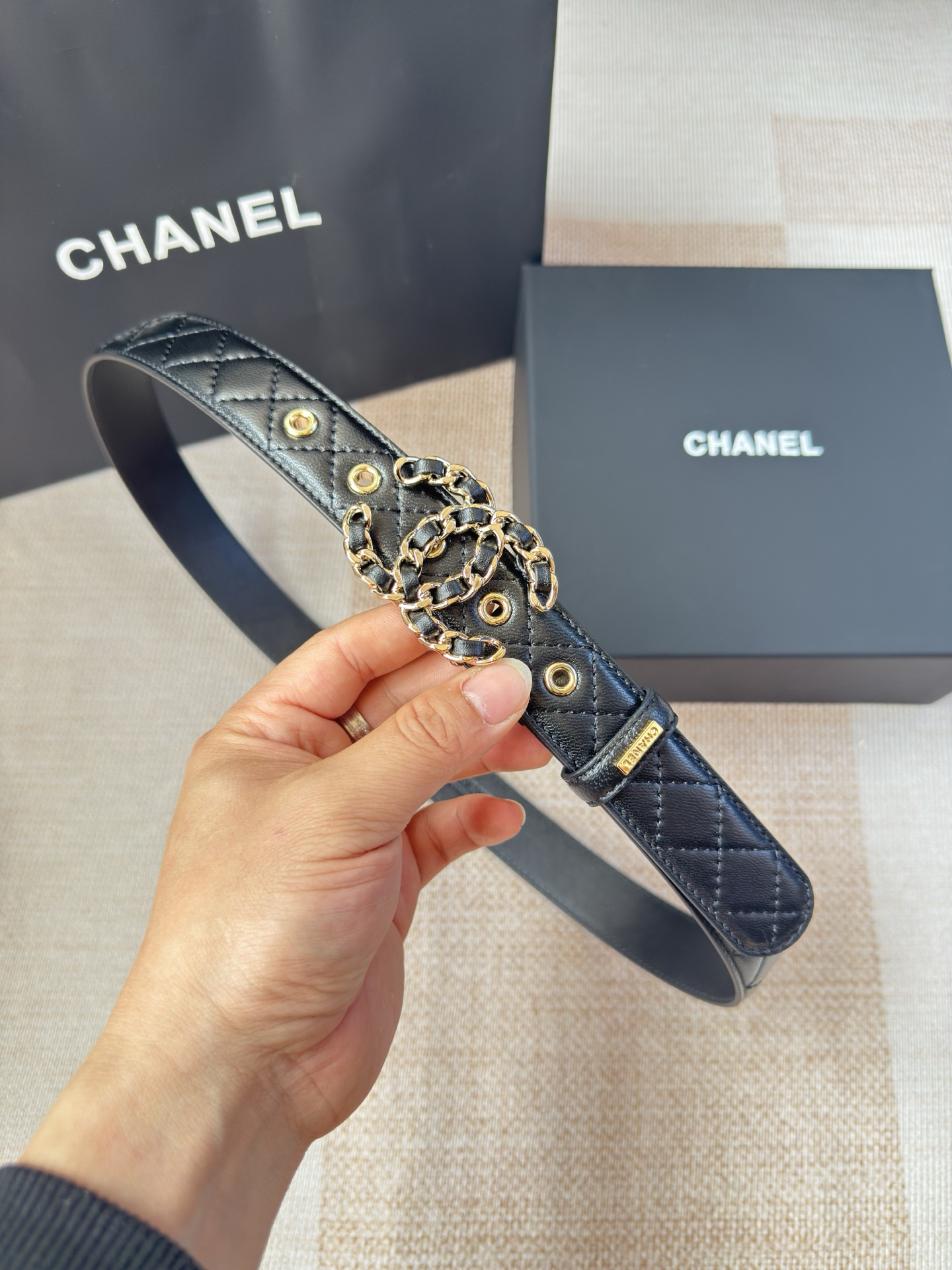 シャネル「Chanel」女性用ベルト