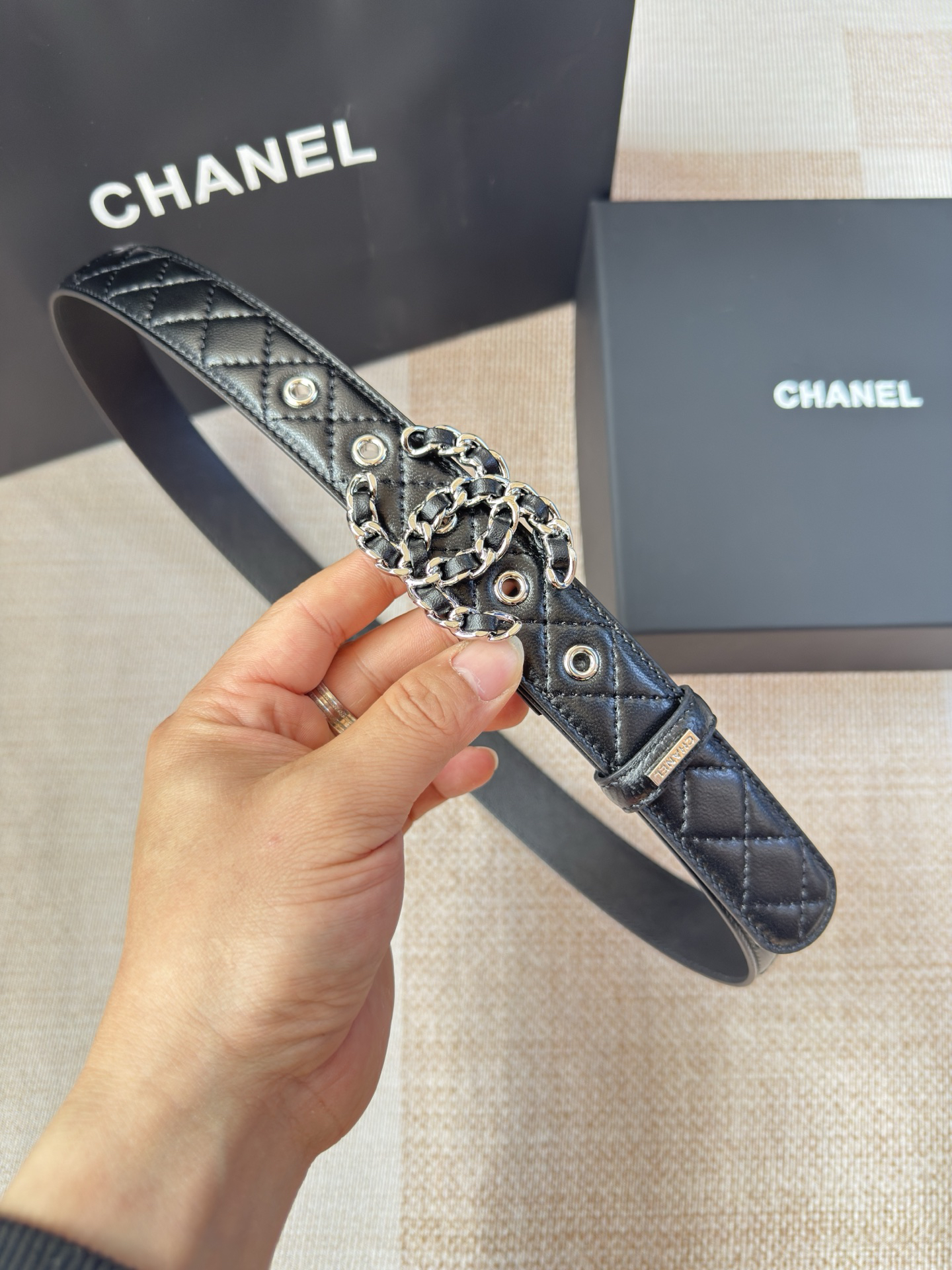 シャネル「Chanel」女性用ベルト