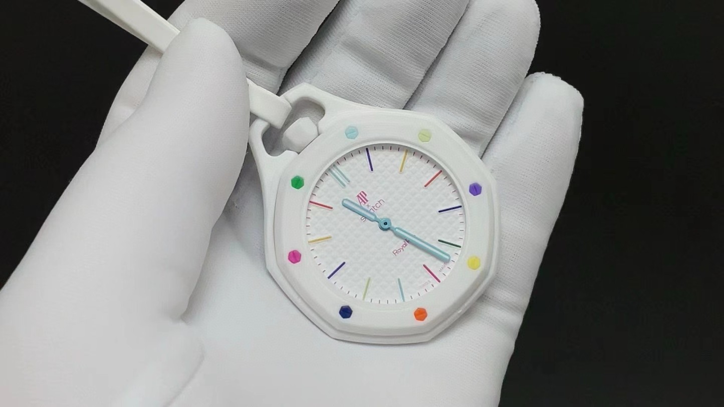 スウォッチ「Swatch」X AP Royal Pop 新作コラボ（AP×スウォッチ コラボモデル） クォーツモデル