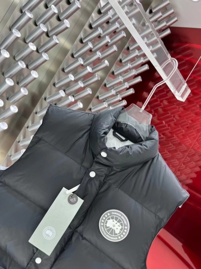 カナダグラス冬のダウンジャケットベスト