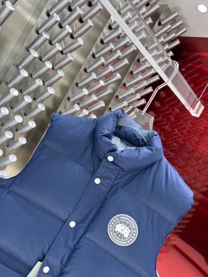 カナダグラス冬のダウンジャケットベスト