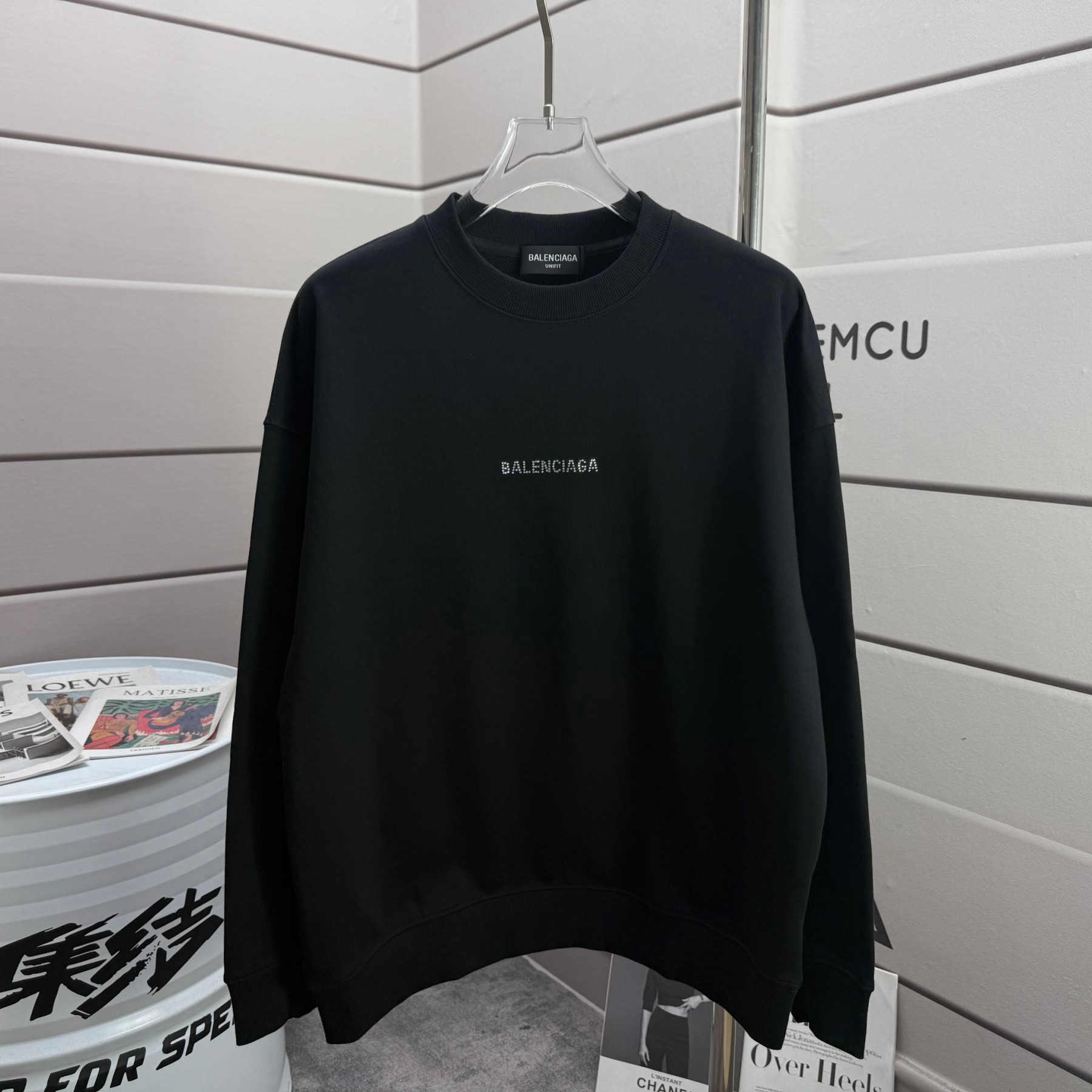 [ Balenciaga ] バレンシアガ 冬のラウンドネックのパーカー