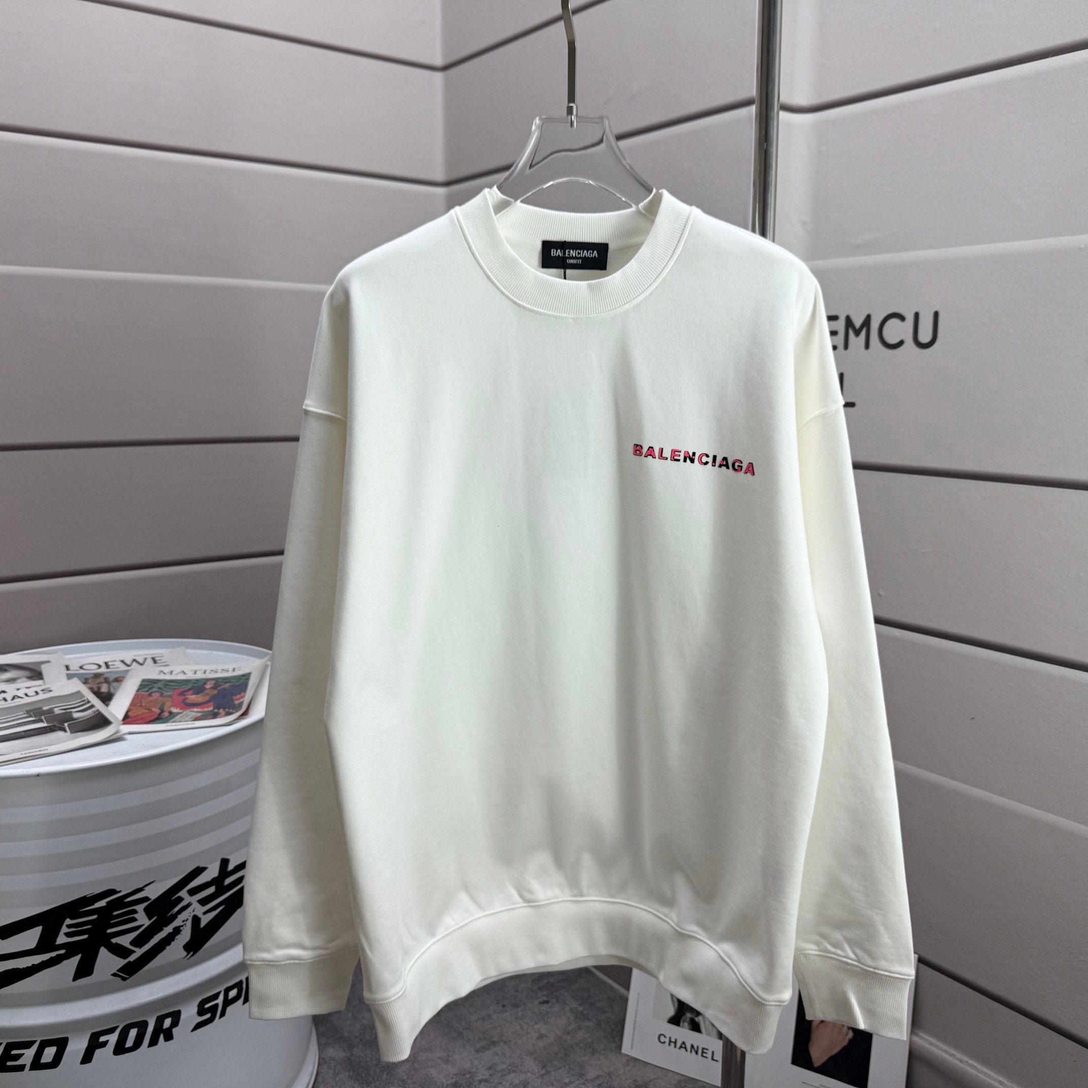 [ Balenciaga ] バレンシアガ 冬のラウンドネックのパーカー
