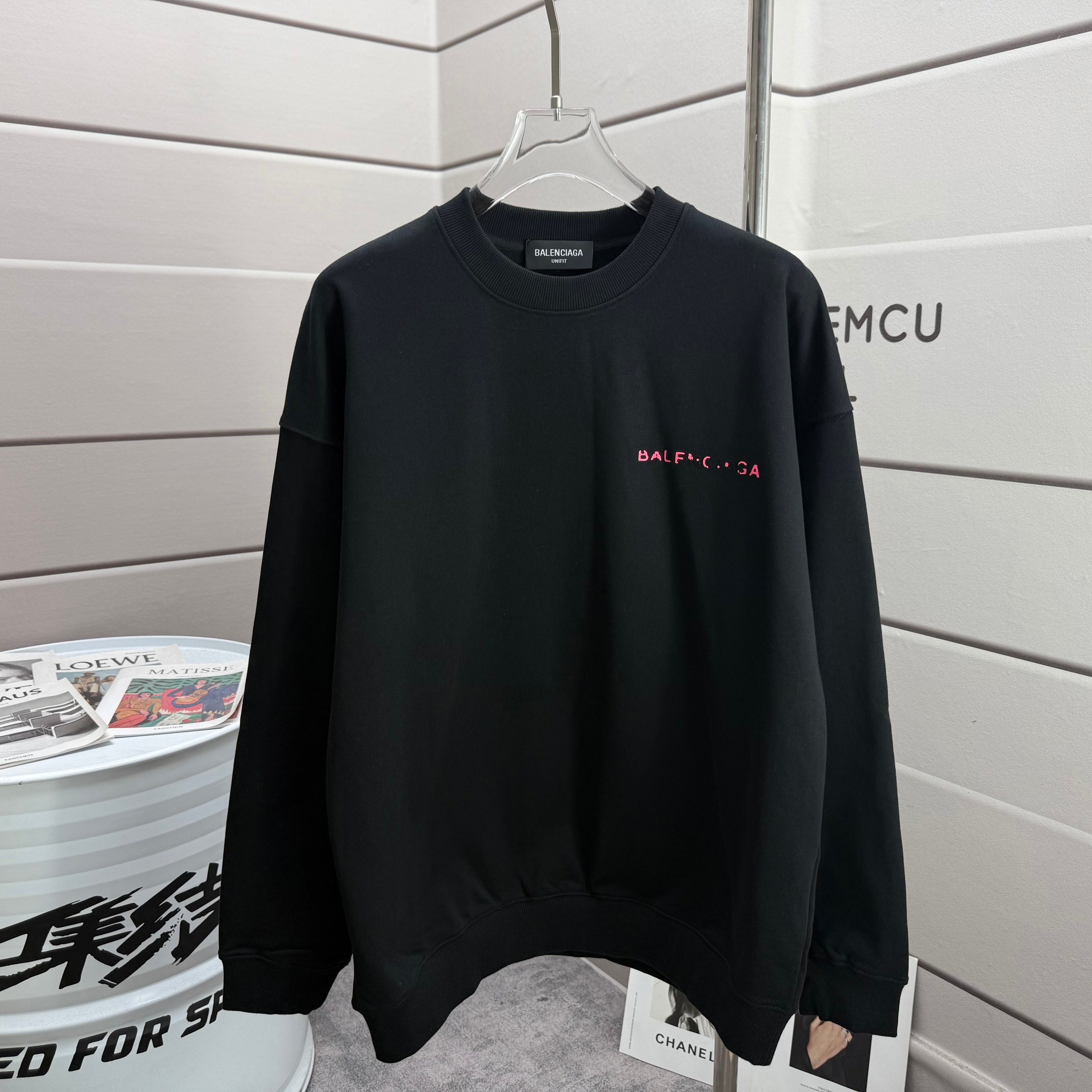 [ Balenciaga ] バレンシアガ 冬のラウンドネックのパーカー