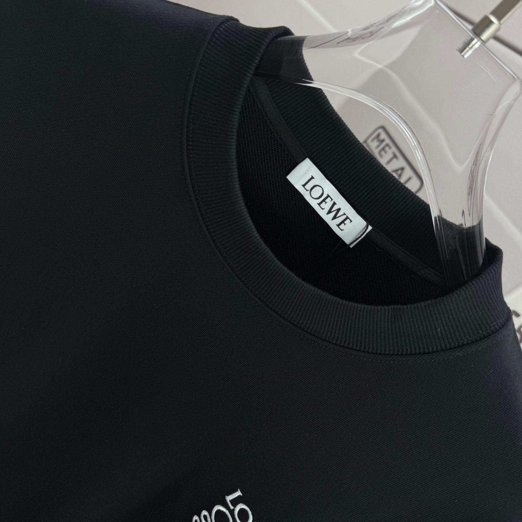 [ LOEWE ] ロエベ 冬の丸首パーカーおしゃれトップス