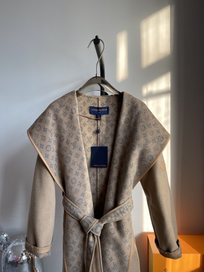 [ Louis Vuitton ] ルイ・ヴィトン  リバーシブルコートウールレディーストップス