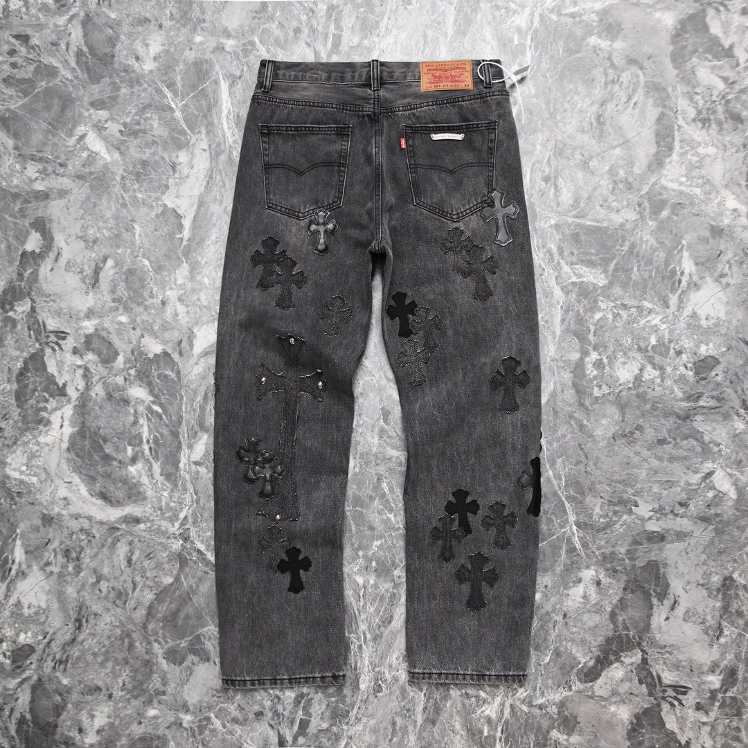 [ Chrome Hearts ] クロムハーツ 冬のジーンズ