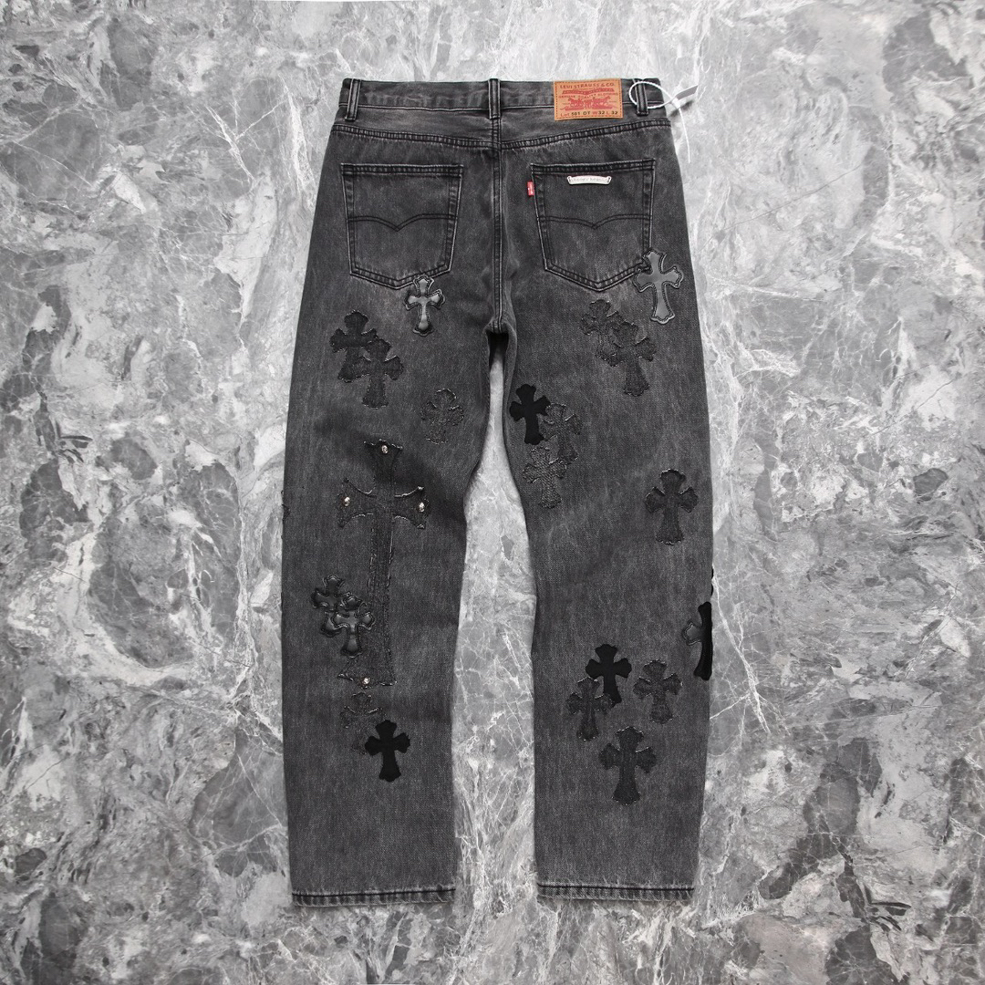 [ Chrome Hearts ] クロムハーツ 冬のジーンズ