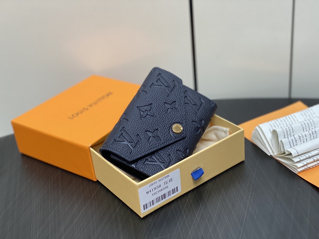 ルイ・ヴィトン「Louis Vuitton」レザーポケットウォレット