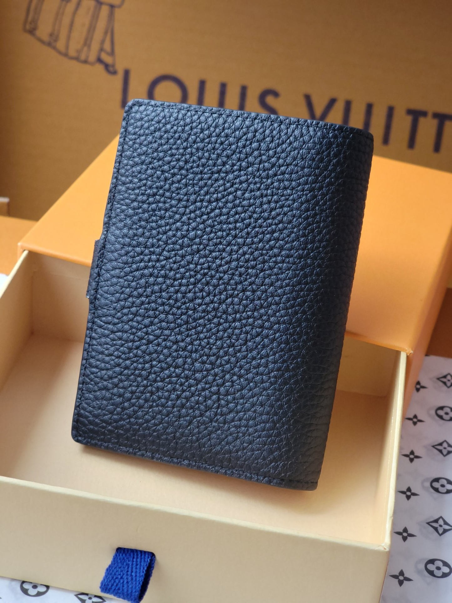 ルイ・ヴィトン「Louis Vuitton」レザーポケットウォレット