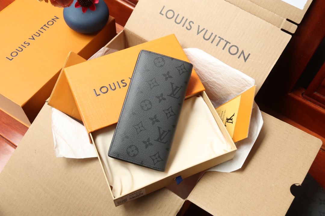 ルイ・ヴィトン「Louis Vuitton」レザーポケットウォレット