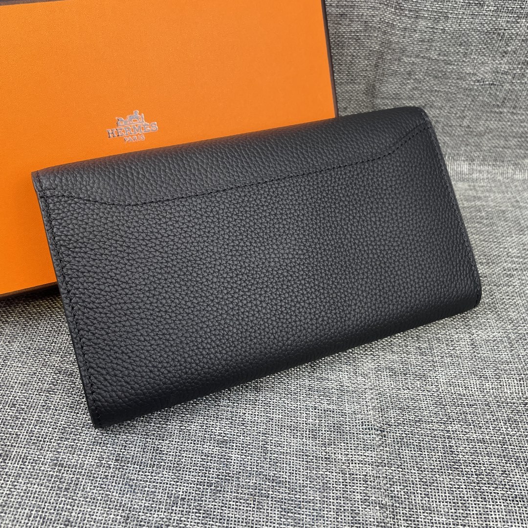 エルメス「Hermès」 レザーポケットウォレット