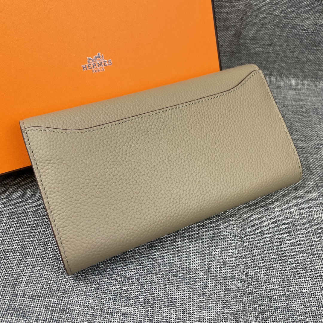 エルメス「Hermès」 レザーポケットウォレット