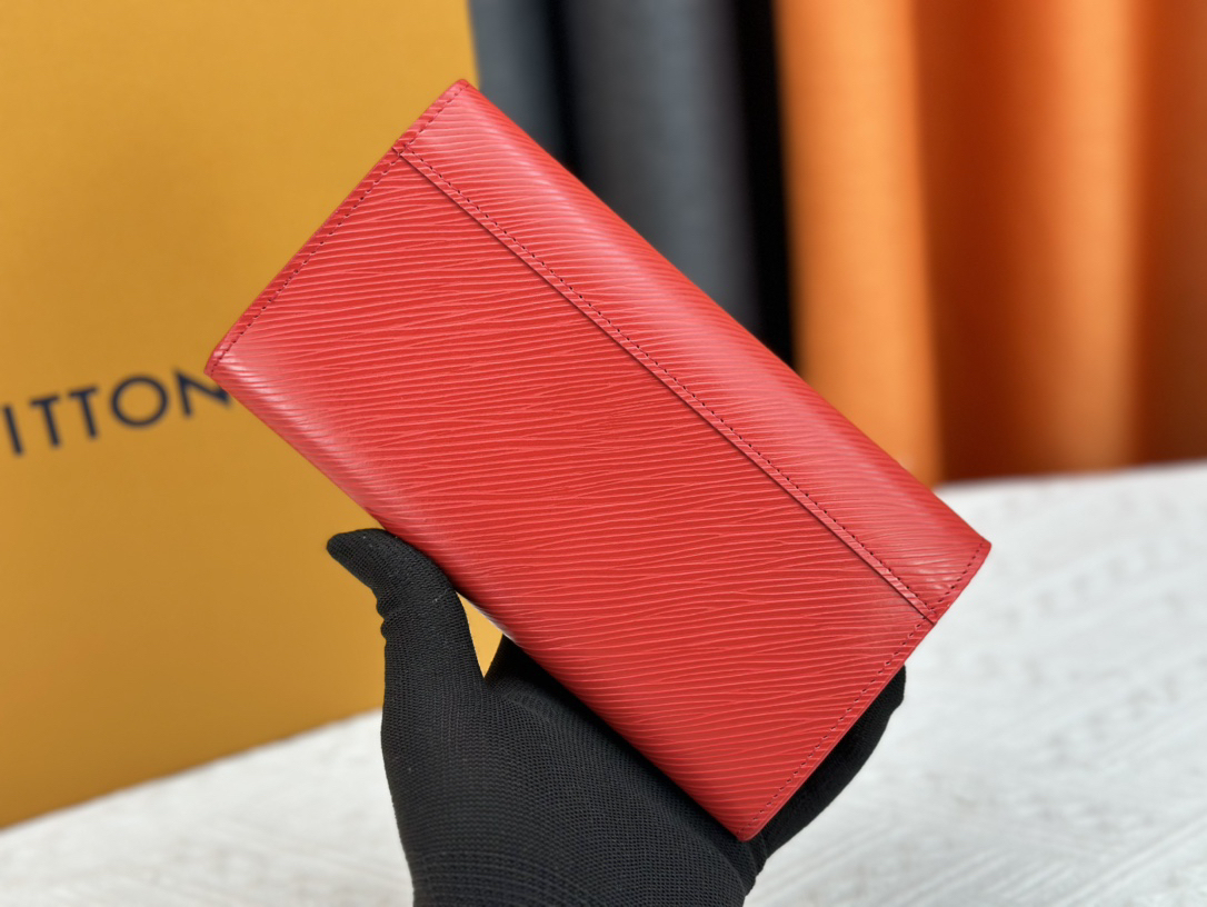 ルイ・ヴィトン「Louis Vuitton」レザーポケットウォレット