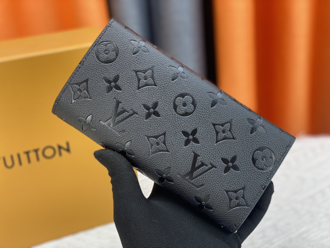 ルイ・ヴィトン「Louis Vuitton」レザーポケットウォレット レディース おしゃれ ショルダーバッグ