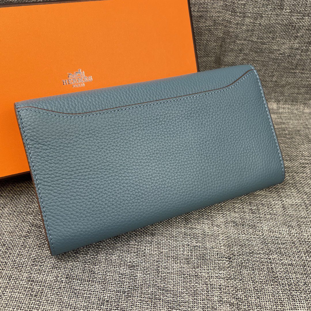 エルメス「Hermès」 レザーポケットウォレット