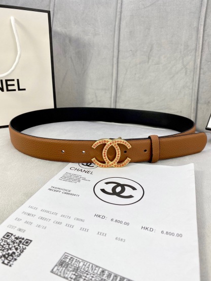 シャネル「Chanel」女性用ベルト