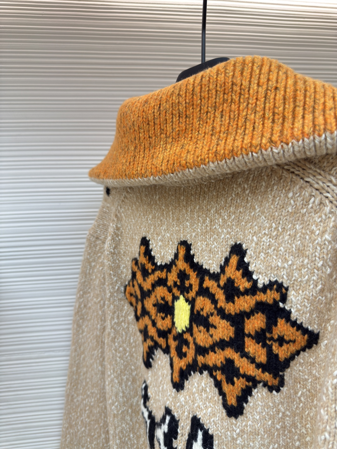 [ Louis Vuitton ] ルイ・ヴィトン  ロブスター編みウールニットジップコート