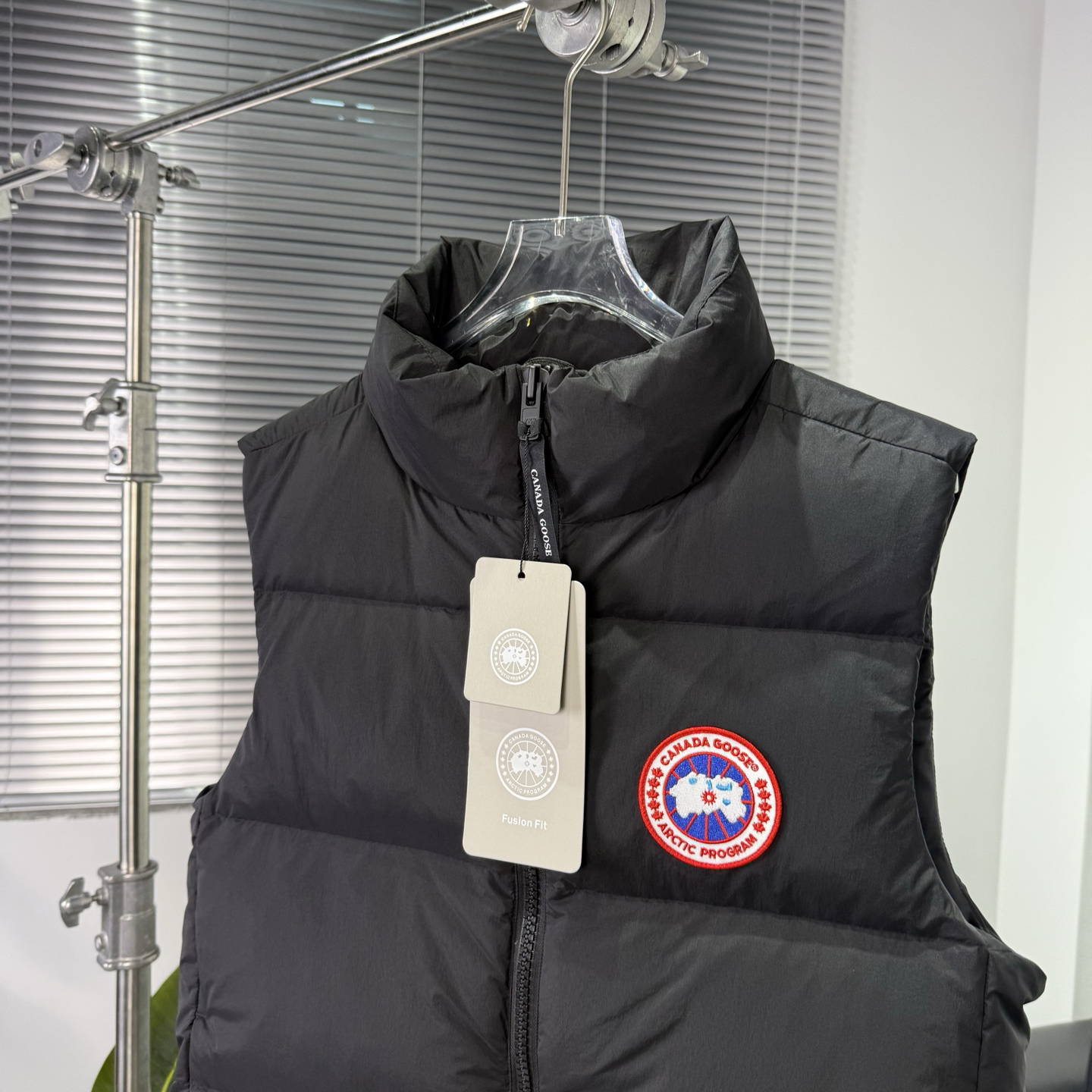 カナダグラス冬のダウンジャケットベスト