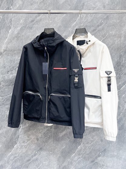 プラダ冬のおしゃれメンズジャケット