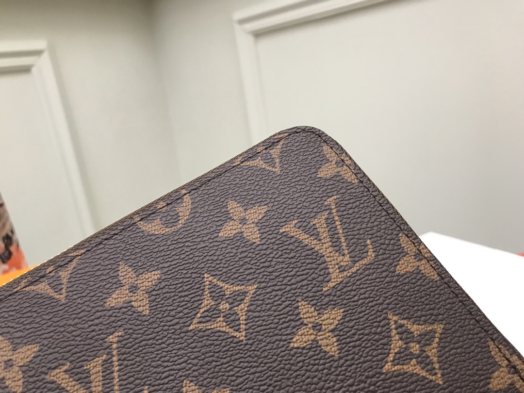 ルイ・ヴィトン「Louis Vuitton」レザーポケットウォレット