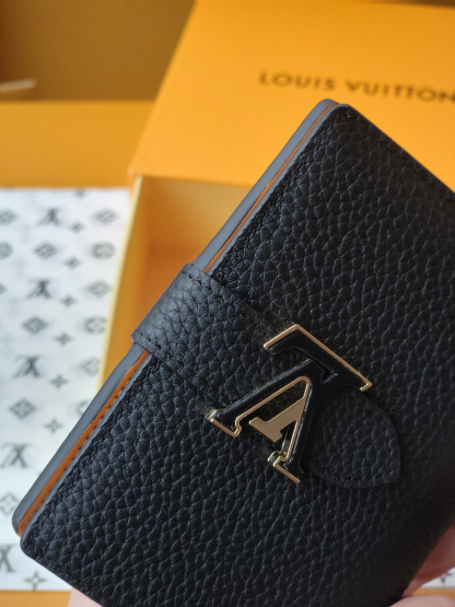 ルイ・ヴィトン「Louis Vuitton」レザーポケットウォレット