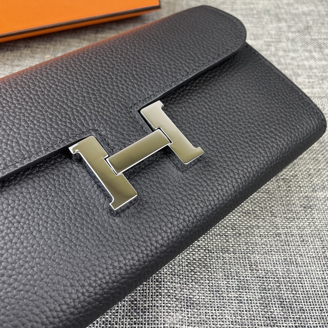 エルメス「Hermès」 レザーポケットウォレット