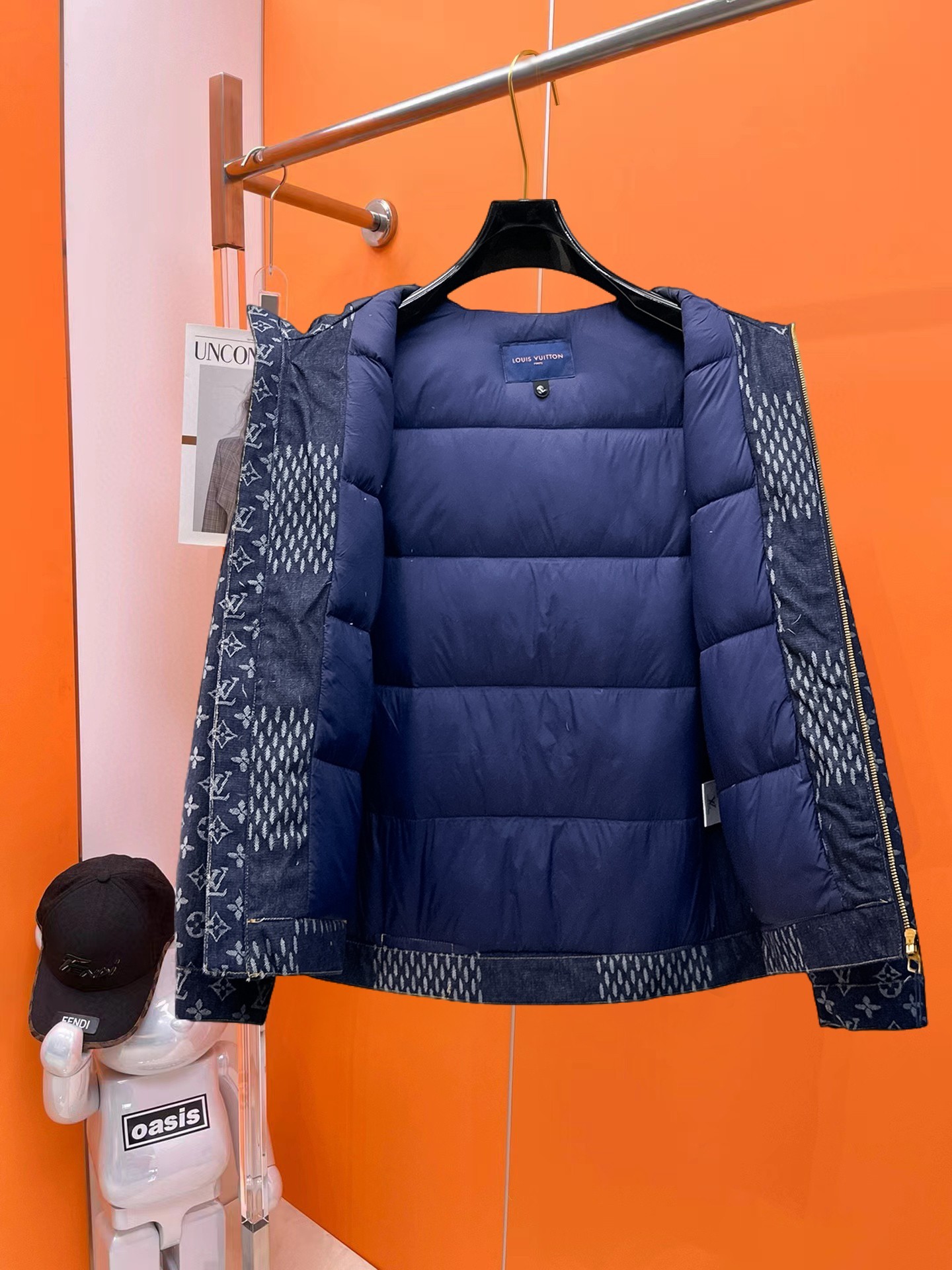 ルイ・ヴィトン冬のおしゃれカジュアルダウンジャケットメンズジャケット