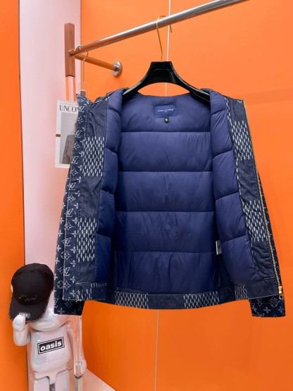 ルイ・ヴィトン冬のおしゃれカジュアルダウンジャケットメンズジャケット