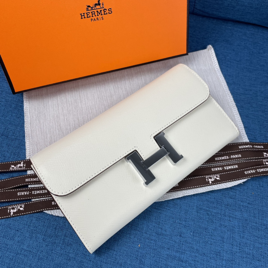 エルメス「Hermès」 レザーポケットウォレット