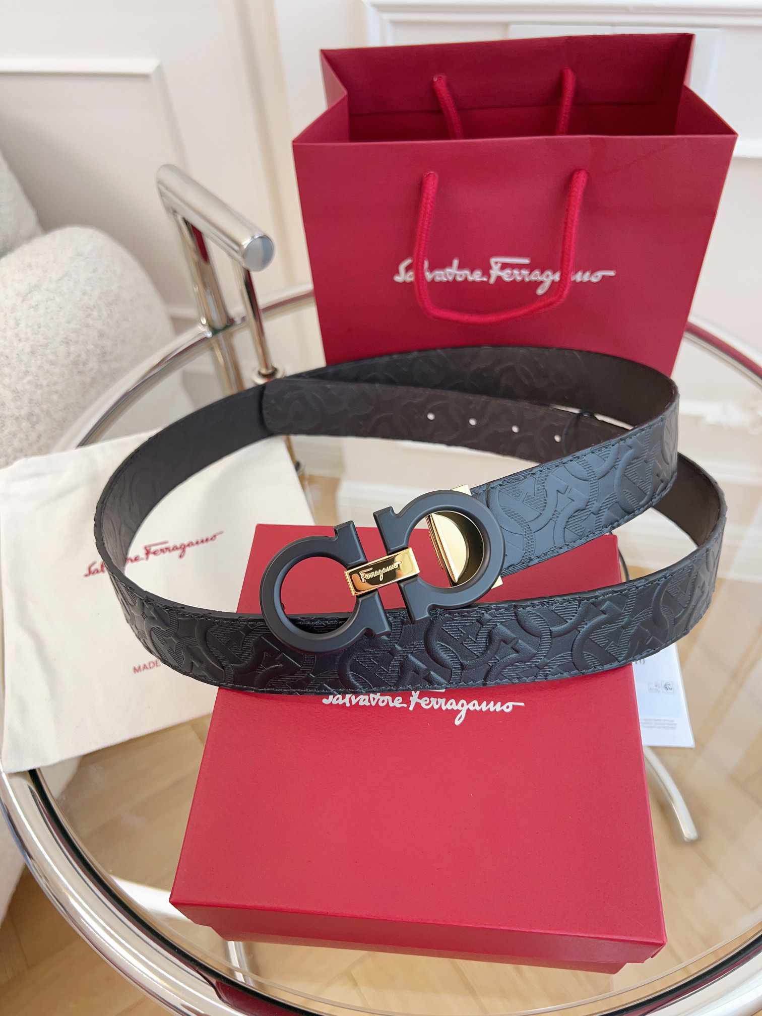 フェラガモ「Ferragamo」男性用ベルト