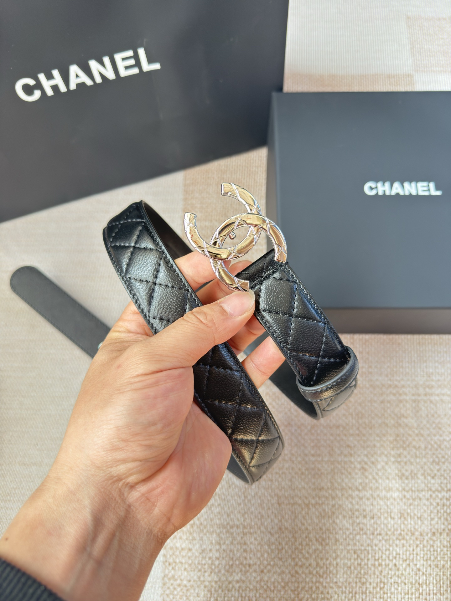 シャネル「Chanel」女性用ベルト
