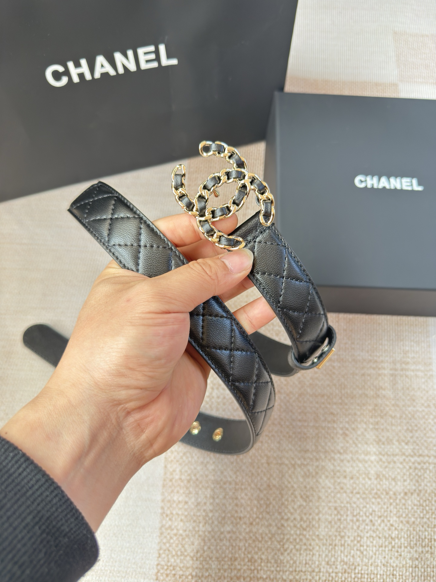 シャネル「Chanel」女性用ベルト