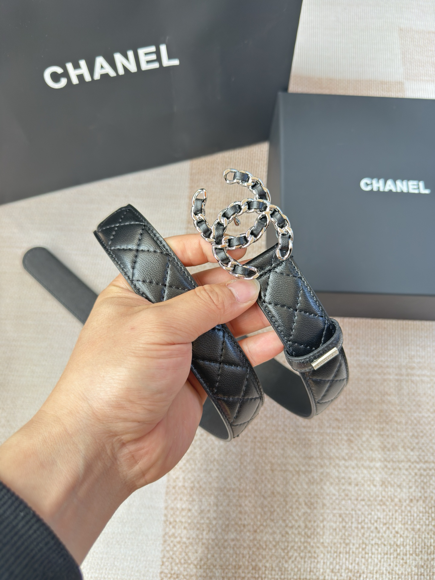 シャネル「Chanel」女性用ベルト