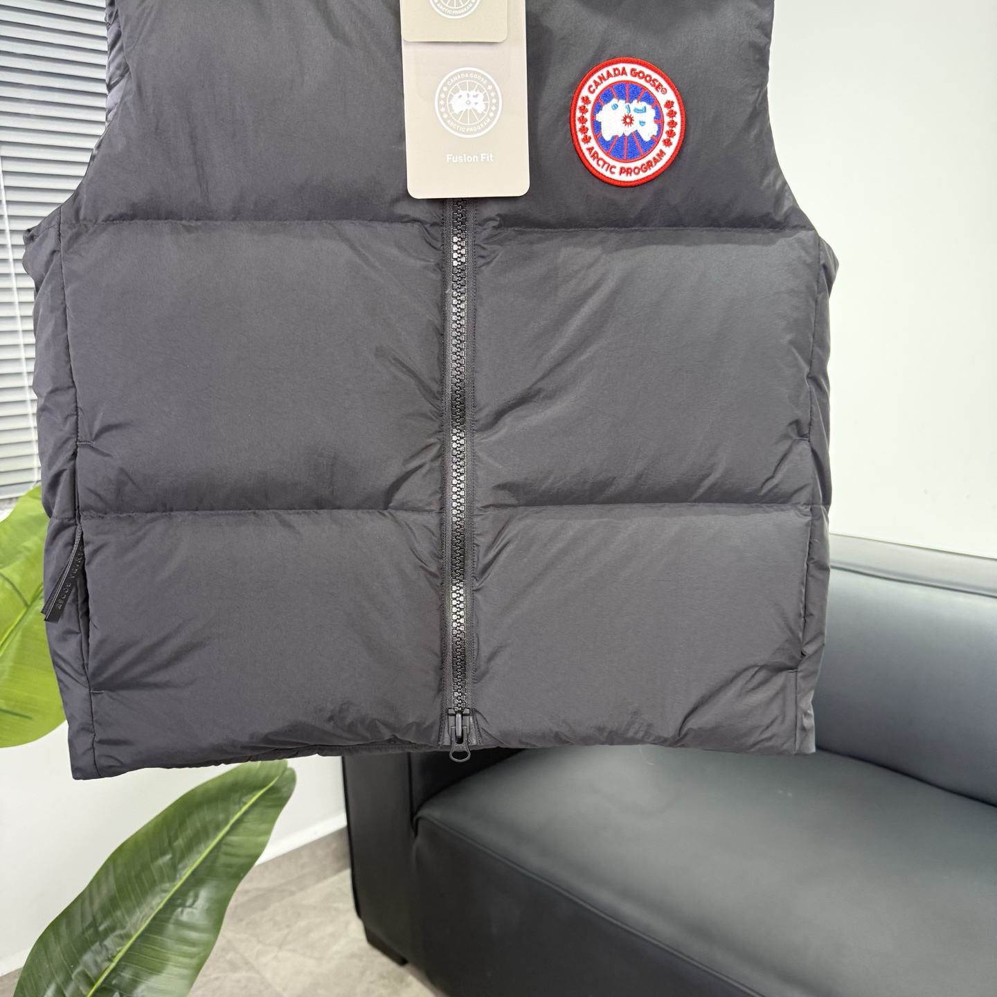 カナダグラス冬のダウンジャケットベスト