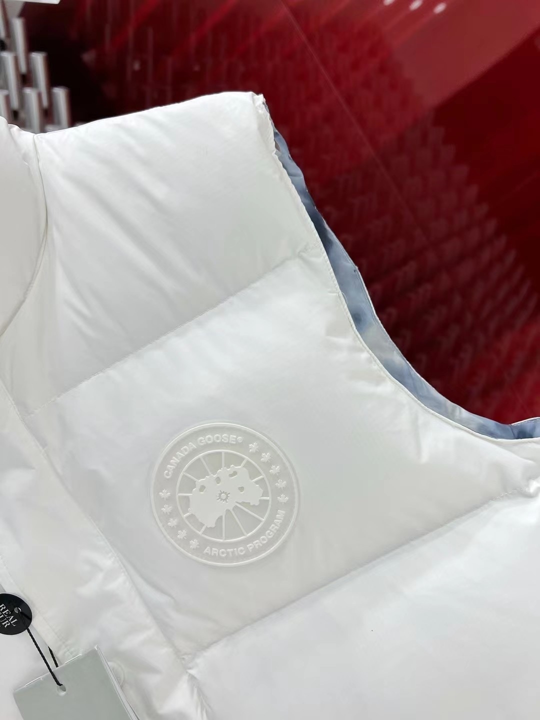 カナダグラス冬のダウンジャケットベスト