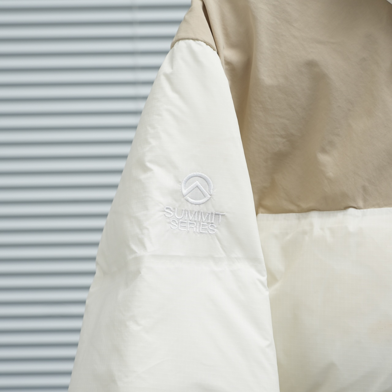 ザ・ノース・フェース ピーク ポーラー GTX フード付きクロップドダウンジャケット