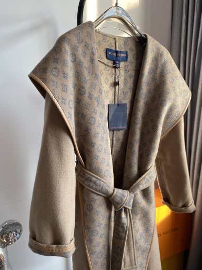 [ Louis Vuitton ] ルイ・ヴィトン  リバーシブルコートウールレディーストップス