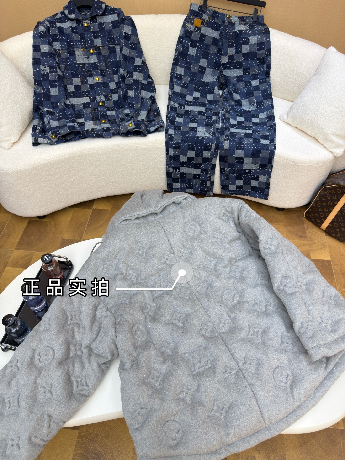 [ Louis Vuitton ] ルイ・ヴィトン冬のおしゃれカジュアルダウンジャケットメンズジャケット