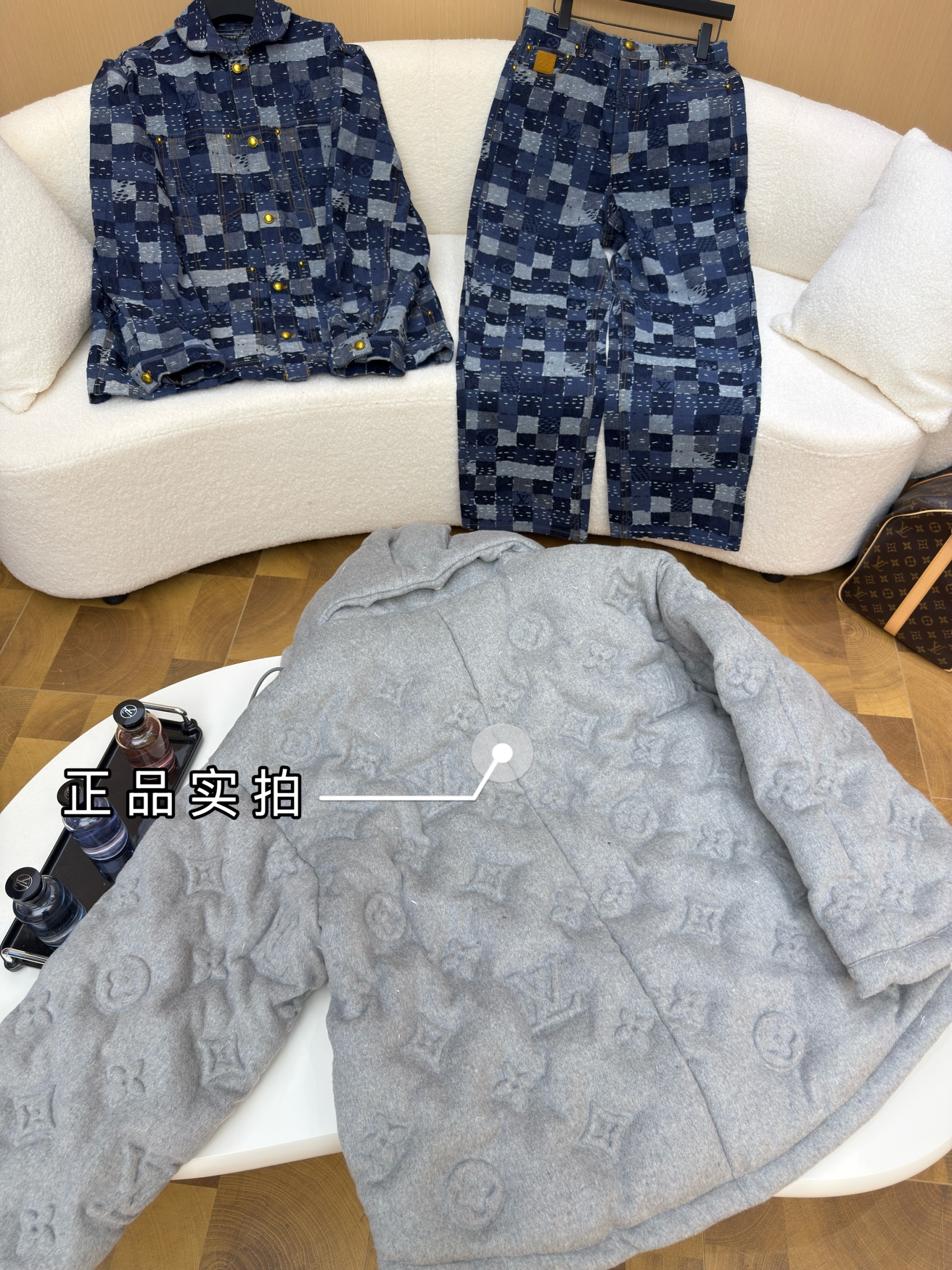 [ Louis Vuitton ] ルイ・ヴィトン冬のおしゃれカジュアルダウンジャケットメンズジャケット