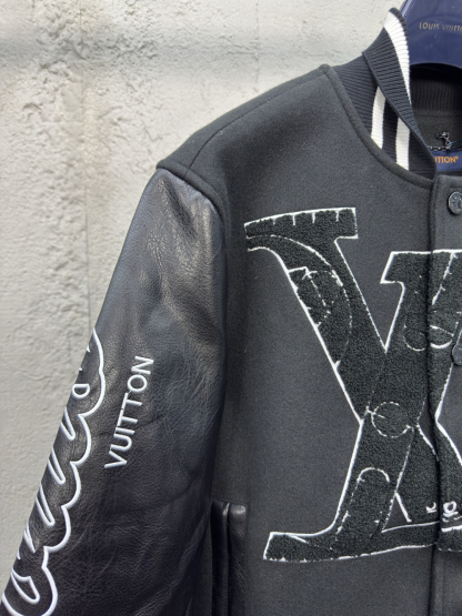 [ Louis Vuitton ] ルイ・ヴィトン  X NBA連名タオル刺繍野球ウエア