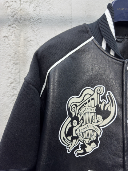 [ Louis Vuitton ] ルイ・ヴィトン  本革レーザー彫刻ジャケット
