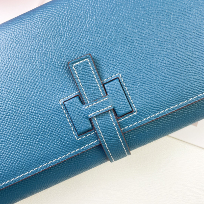 エルメス「Hermès」 レザーポケットウォレット