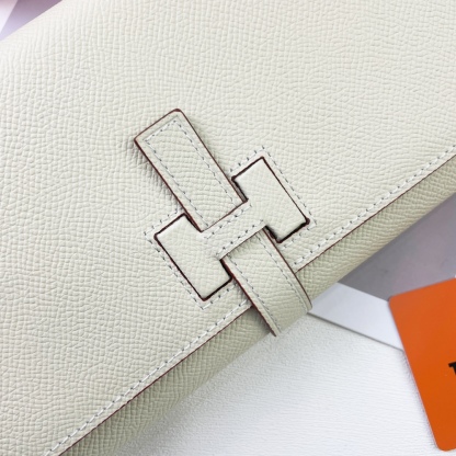 エルメス「Hermès」 レザーポケットウォレット